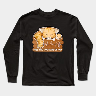 Kitty | Nobody’s Cat Long Sleeve T-Shirt